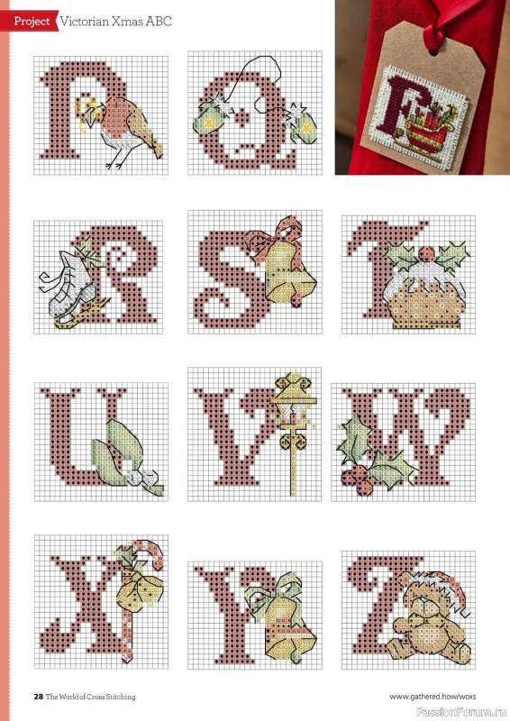 Коллекция вышивки в журнале «The World of Cross Stitching - Special 2022»