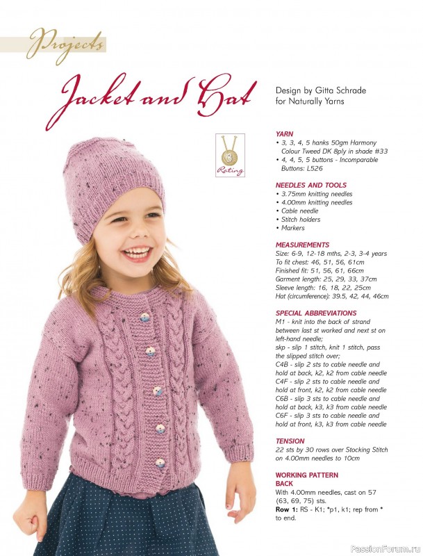 Вязаные модели спицами в журнале «Australian Knitting Vol.18 №2 2026»