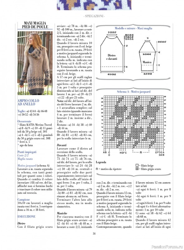 Вязаные модели в журнале «Piu Maglia №49 2025»