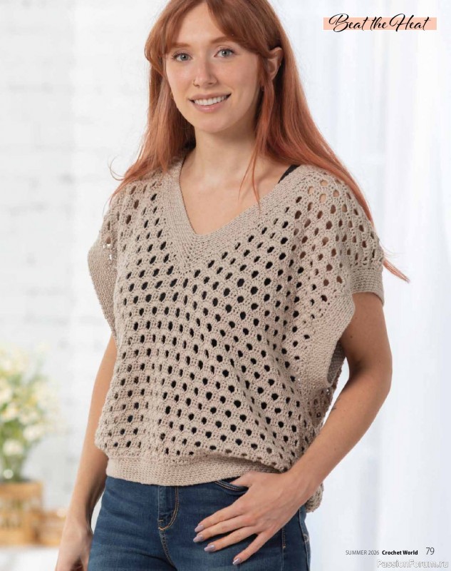 Вязаные проекты крючком в журнале &laquo;Crochet World - Summer 2026&raquo;