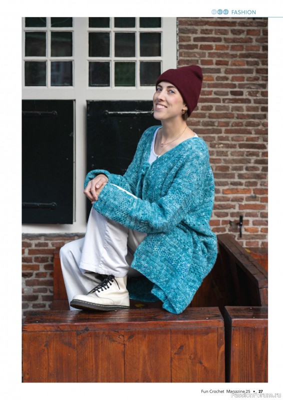 Вязаные проекты крючком в журнале «Fun Crochet Magazine №25 2025»