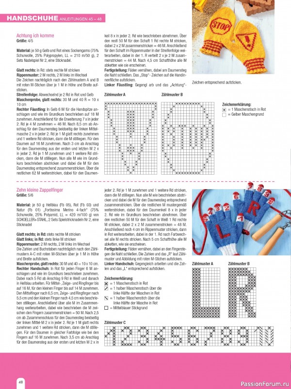 Вязаные проекты спицами в журнале «Hundert Seiten voller Ideen №4 2025»