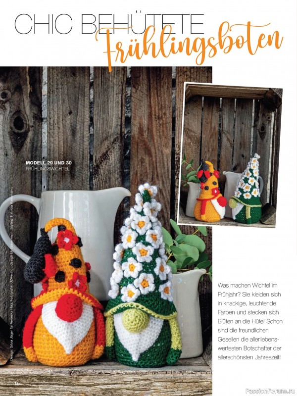 Вязаные проекты в журнале &laquo;Meine Hakelwelt Sonderheft HA160 2026&raquo;