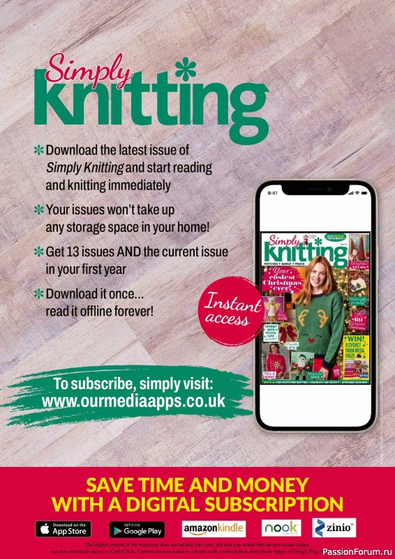 Вязаные проекты в журнале «Simply Knitting №283 2026»