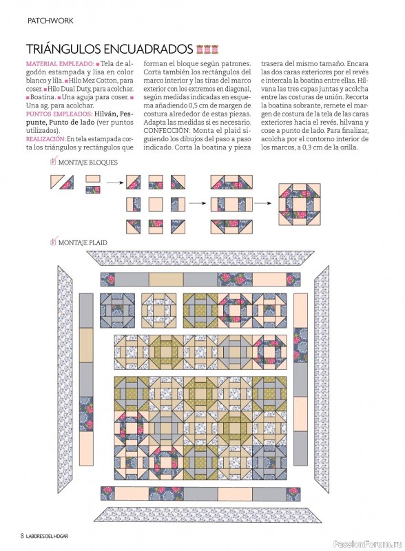 Коллекция проектов для рукодельниц в журнале «Labores del hogar №771 2024»