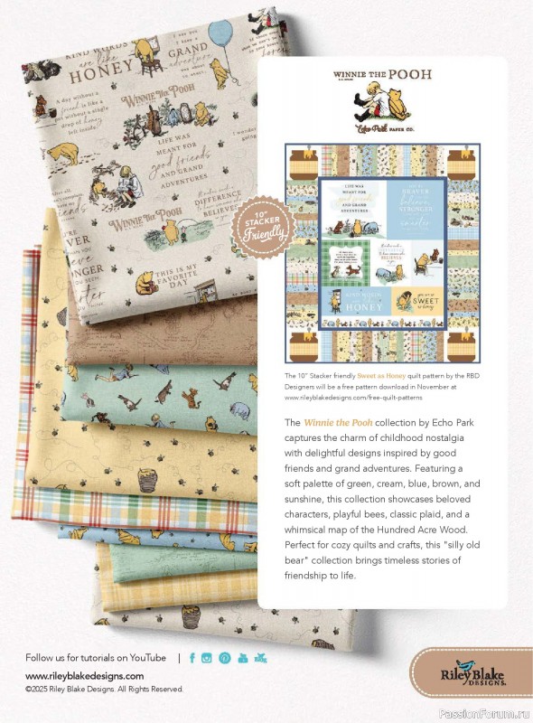 Коллекция проектов для рукодельниц в журнале &laquo;Quick+Easy Quilts - Winter 2026&raquo;