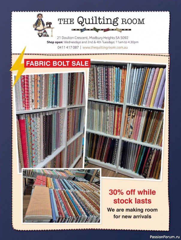 Коллекция проектов для рукодельниц в журнале «Quilters Companion №136 2025»