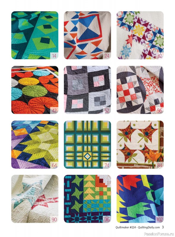 Коллекция проектов для рукодельниц в журнале «Quiltmaker №224 2026»