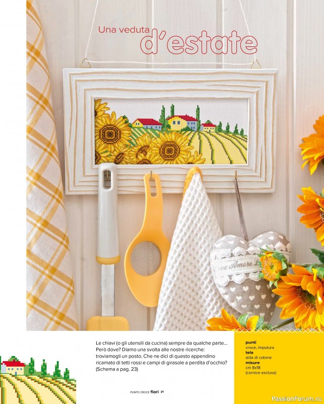 Коллекция вышивки в журнале &laquo;A Punto Croce - Marzo 2026&raquo;