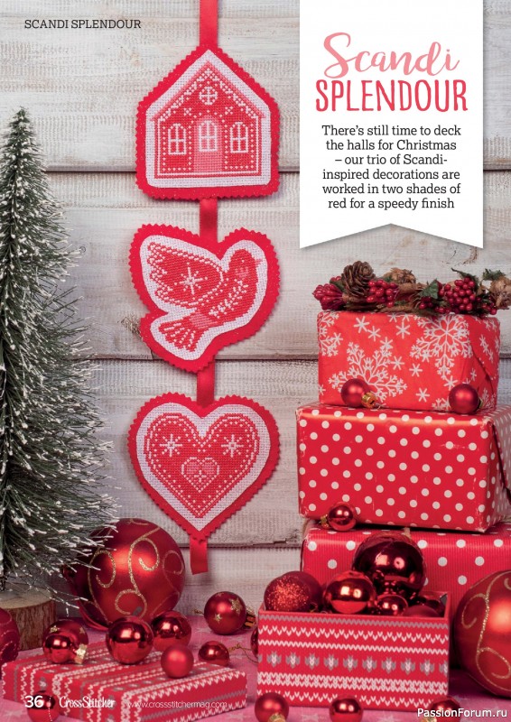 Коллекция вышивки в журнале «CrossStitcher №430 2025»