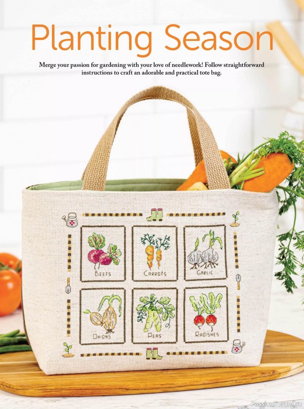 Коллекция вышивки в журнале «Just CrossStitch - Summer 2024»