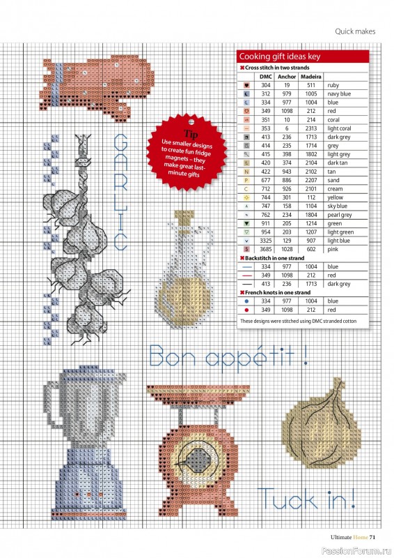 Коллекция вышивки в журнале &laquo;Ultimate CrossStitch &ndash; Home 2026&raquo;