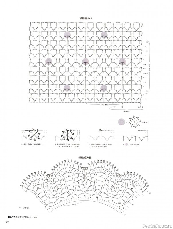 Вязаные модели в журнале &laquo;Keito Dama №205 - Spring 2025&raquo;. Продолжение