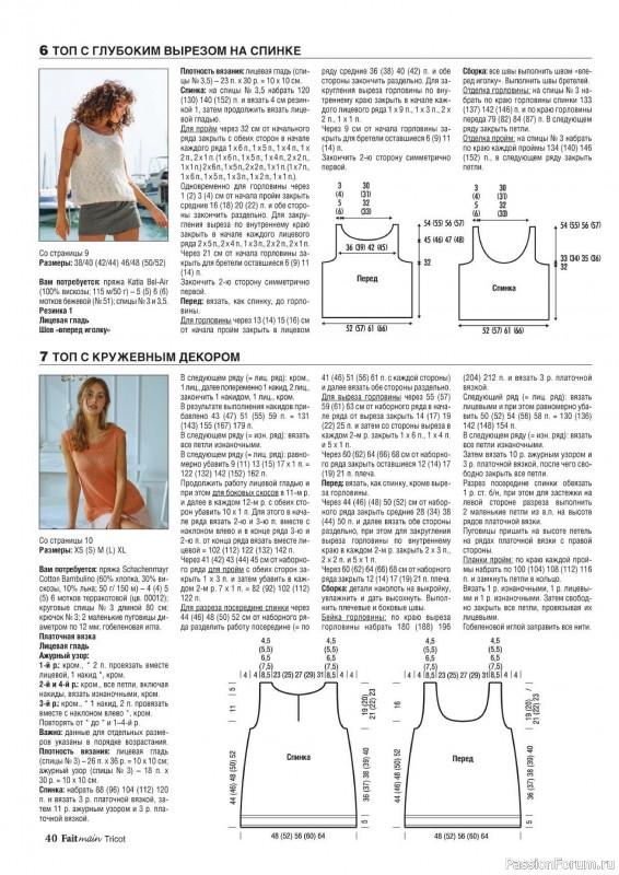 Вязаные модели в журнале «Main Tricot №2 2024»