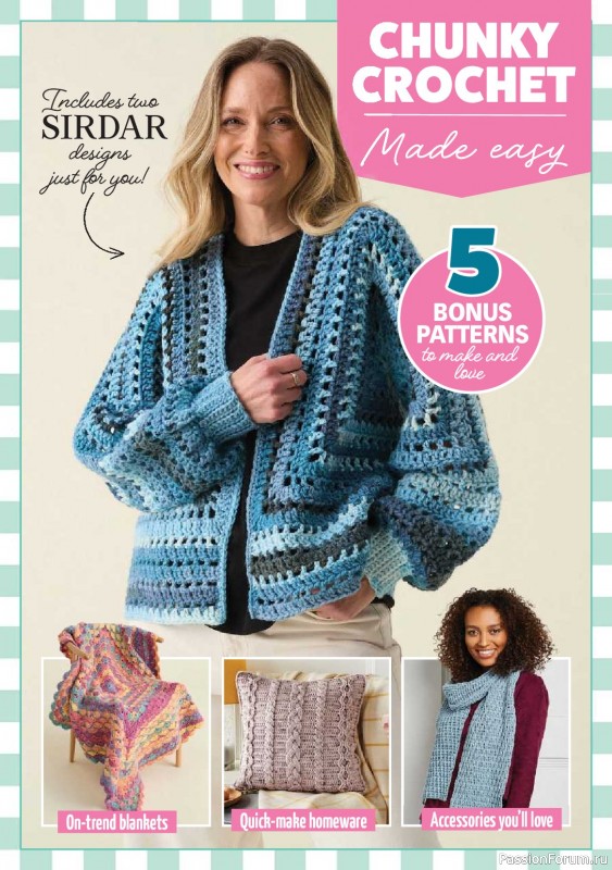 Вязаные проекты крючком в журнале «Crochet Now №137 2026»