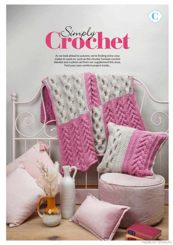 Вязаные проекты крючком в журнале «Simply Crochet №140 2023»