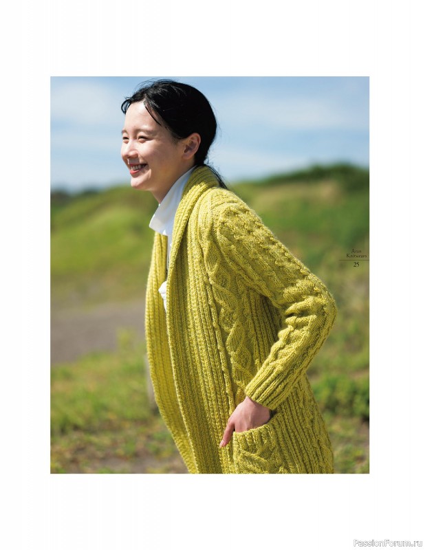 Вязаные проекты в книге «Aran Knitting Sweaters».