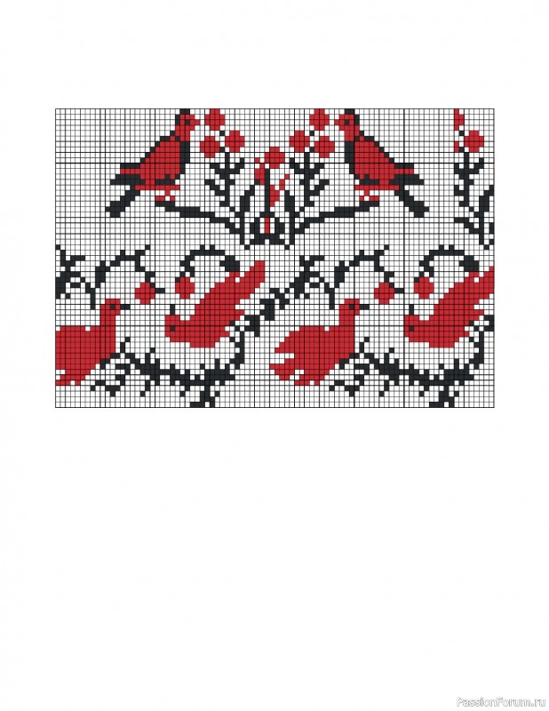 Вязаные проекты в книге &laquo;Вышиваем крестом скатерти, салфетки, рушники&raquo;. Часть 2