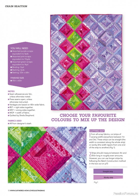 Коллекция проектов для рукодельниц в журнале &laquo;Love Patchwork & Quilting №159 2026&raquo;