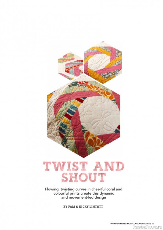 Коллекция проектов для рукодельниц в журнале «Love Patchwork & Quilting №165 2026»