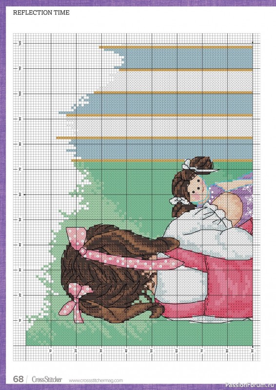 Коллекция вышивки в журнале «CrossStitcher №384 2022»