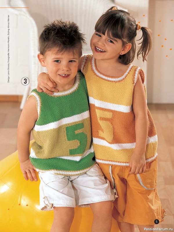 Вязаные модели для детей в журнале &laquo;Kinder Maschenmode №2 2026&raquo;