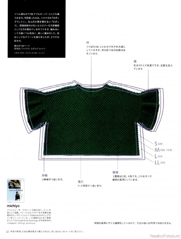 Вязаные модели в журнале «Keito Dama №205 - Spring 2025