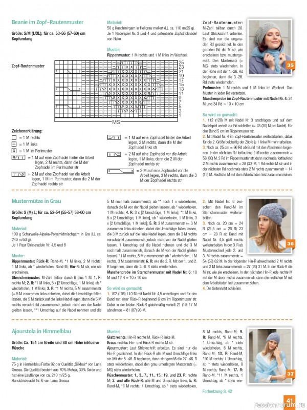 Вязаные модели в журнале «Sandra Sonderheft SA261 2024»