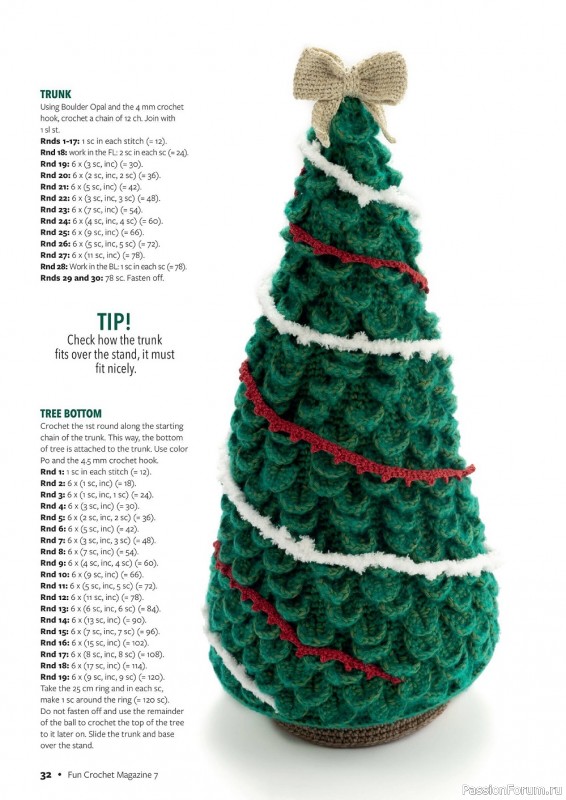 Вязаные проекты крючком в журнале «Fun Crochet Magazine №7 2022»