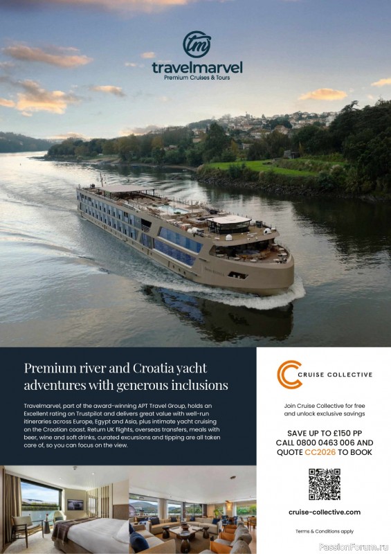 Вязаные проекты спицами в журнале &laquo;The Knitter №223 2025&raquo;