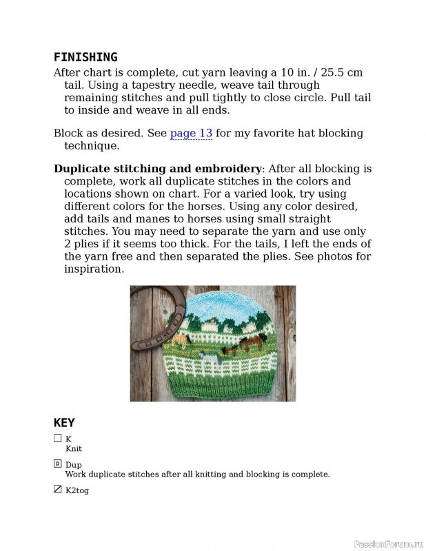 Вязаные проекты в книге «Knitting the U.S.A.». Часть 1