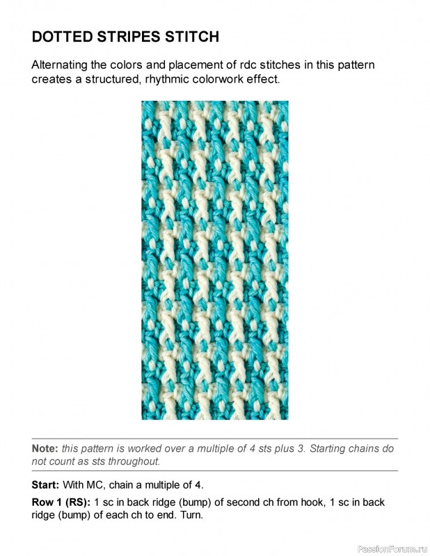 Вязаные проекты в книге «New Ways With Crochet»