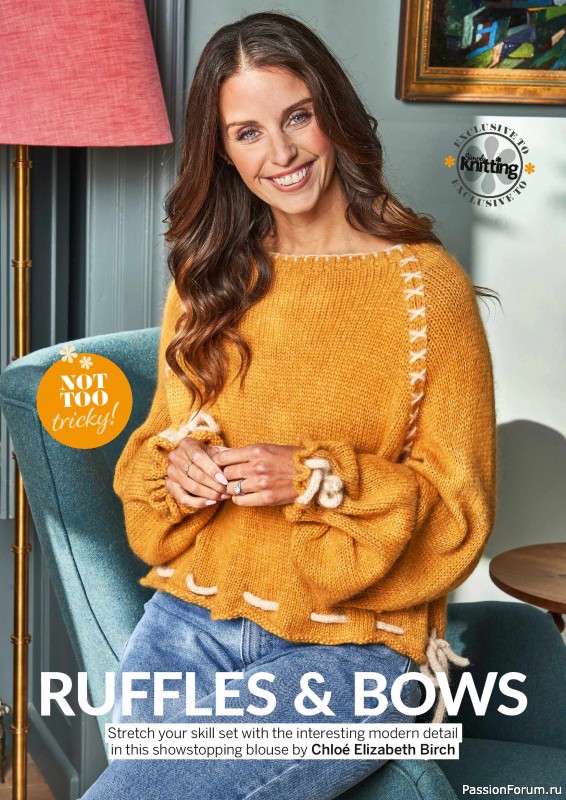 Вязаные проекты в журнале «Simply Knitting №274 2026»