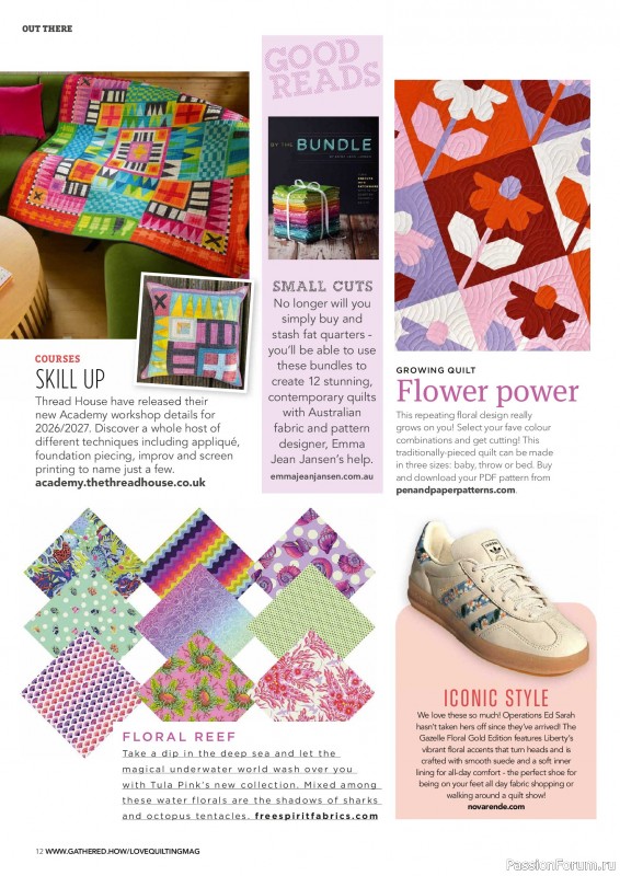 Коллекция проектов для рукодельниц в журнале &laquo;Love Patchwork & Quilting №164 2026&raquo;