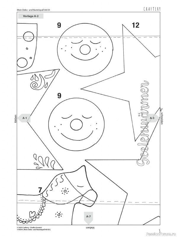 Коллекция проектов для рукодельниц в журнале «Mein Deko und Bastelspass №60 2025»