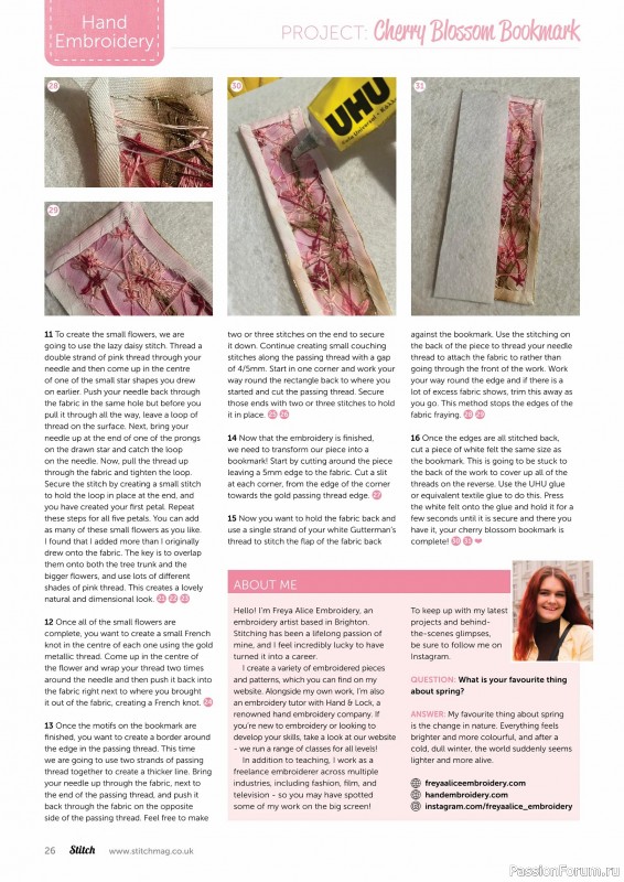 Коллекция проектов для рукодельниц в журнале «Stitch Magazine №160 2026»