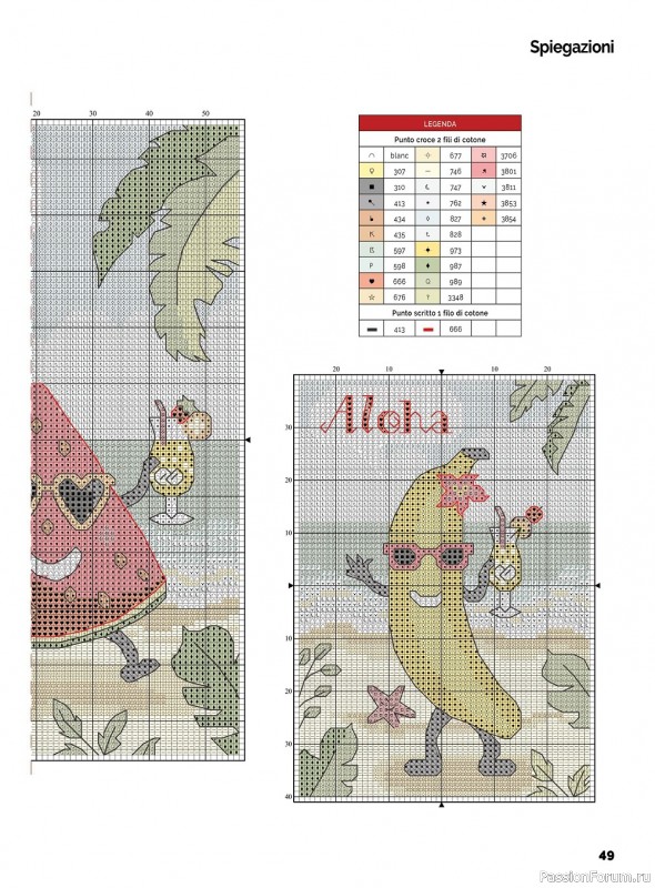 Коллекция вышивки в журнале «I Love Punto Croce №18 2022»