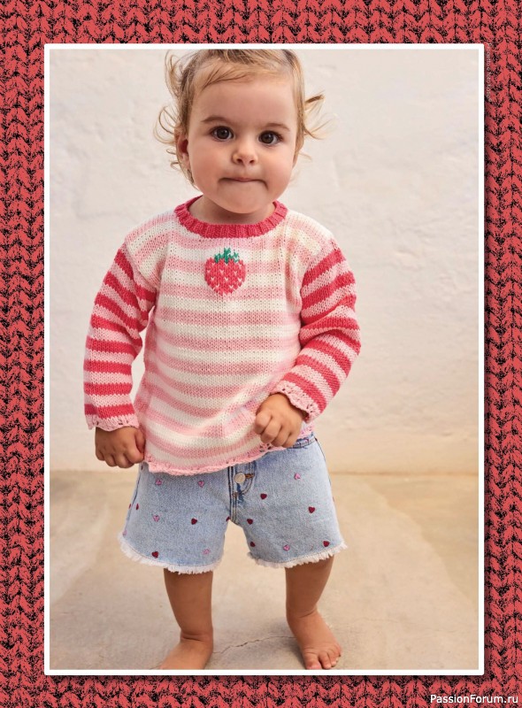 Вязаные модели для детей в журнале &laquo;Piu Maglia Bebe №5 2026&raquo;