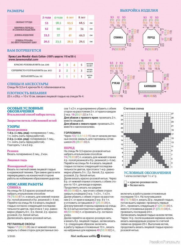 Вязаные модели в журнале &laquo;Knitting. Вязание №3 2026&raquo;
