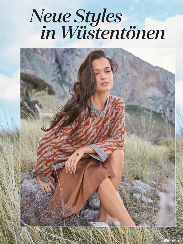Вязаные модели в журнале &laquo;Maschentrends №2 2026&raquo;
