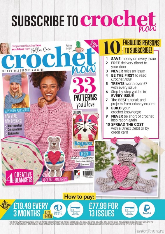 Вязаные проекты крючком в журнале «Crochet Now №90 2023»
