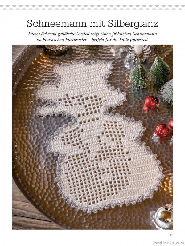 Вязаные проекты крючком в журнале «Dekoratives Hakeln №186 2025»