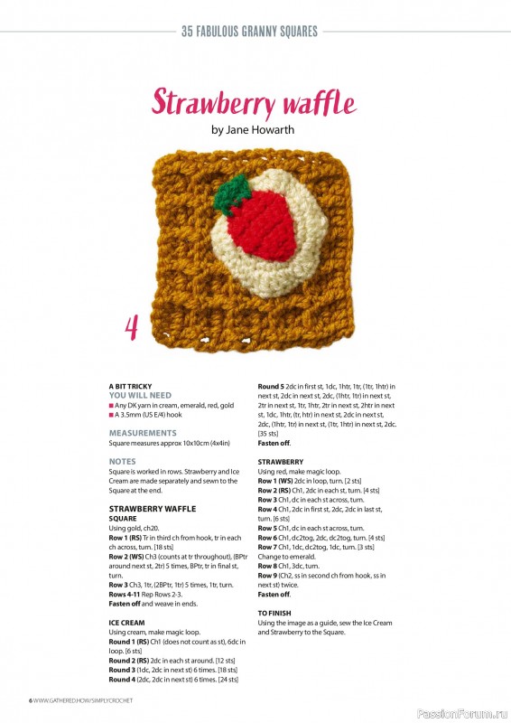 Вязаные проекты крючком в журнале «Simply Crochet №178 2026»
