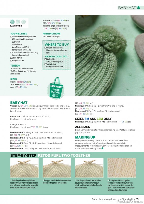 Вязаные проекты в журнале &laquo;Simply Knitting №276 2026&raquo;