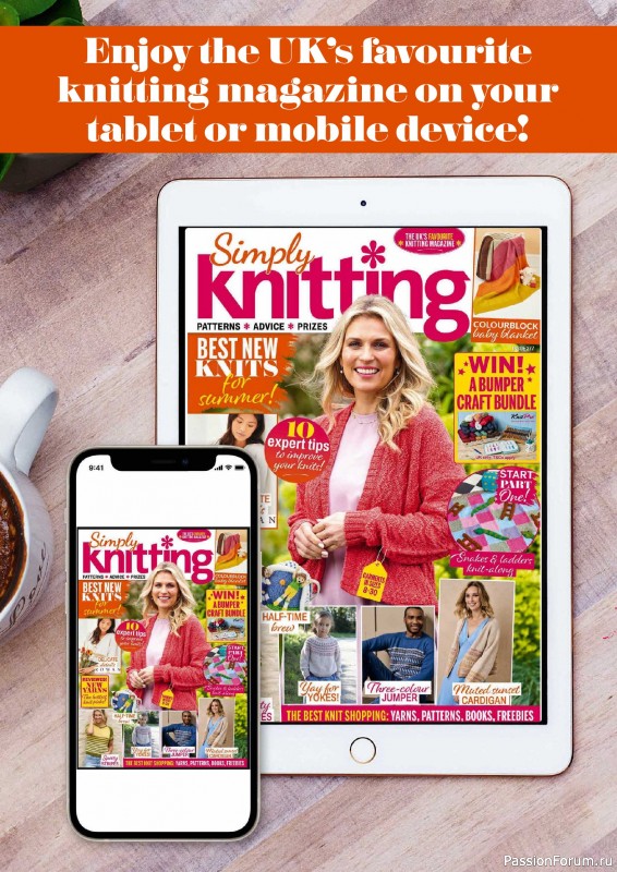 Вязаные проекты в журнале &laquo;Simply Knitting №277 2026&raquo;