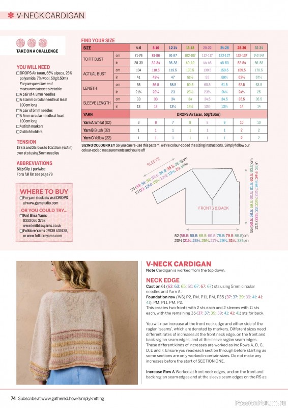 Вязаные проекты в журнале &laquo;Simply Knitting №277 2026&raquo;