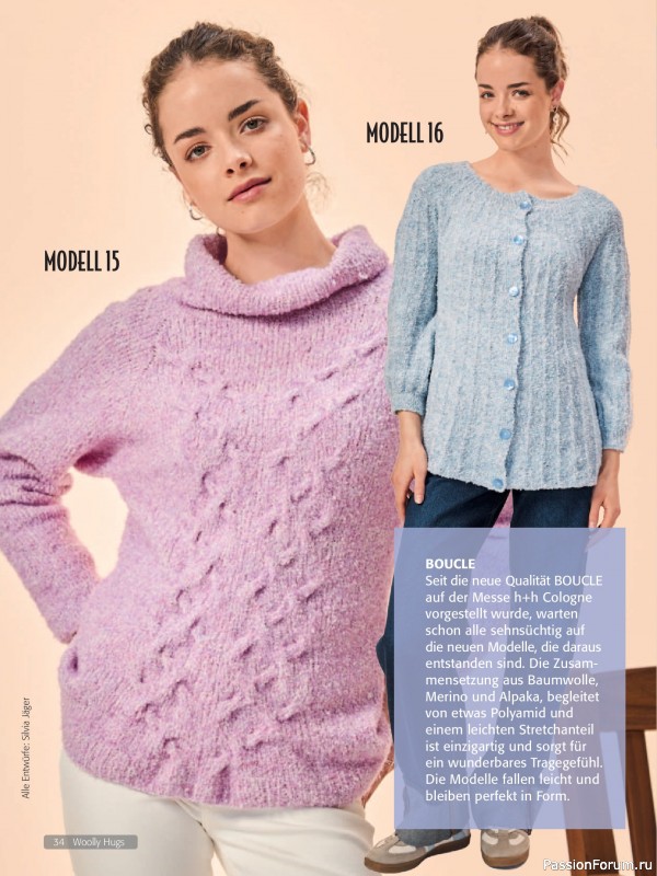 Вязаные проекты в журнале &laquo;Woolly Hugs Maschenwelt №4 2026&raquo;