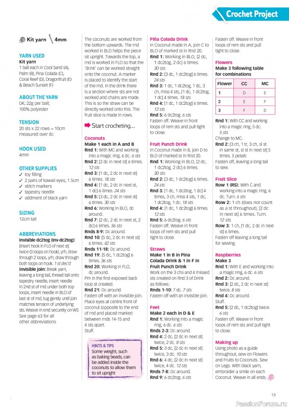 Вязаные проекты в журнале «Your Crochet & Knitting №65 2026»