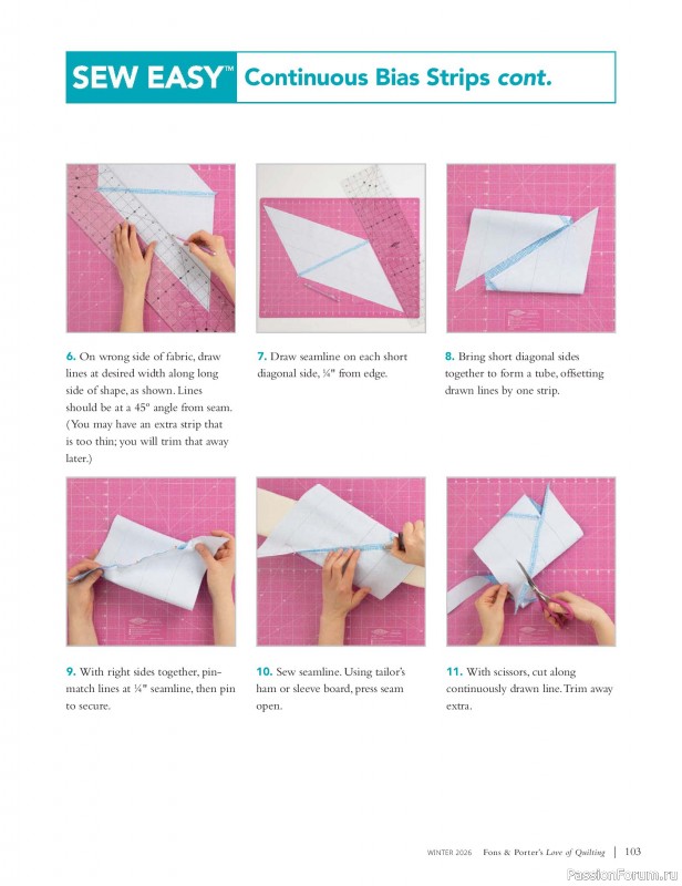 Коллекция проектов для рукодельниц в журнале «Fons & Porter's Love of Quilting - Winter 2026»