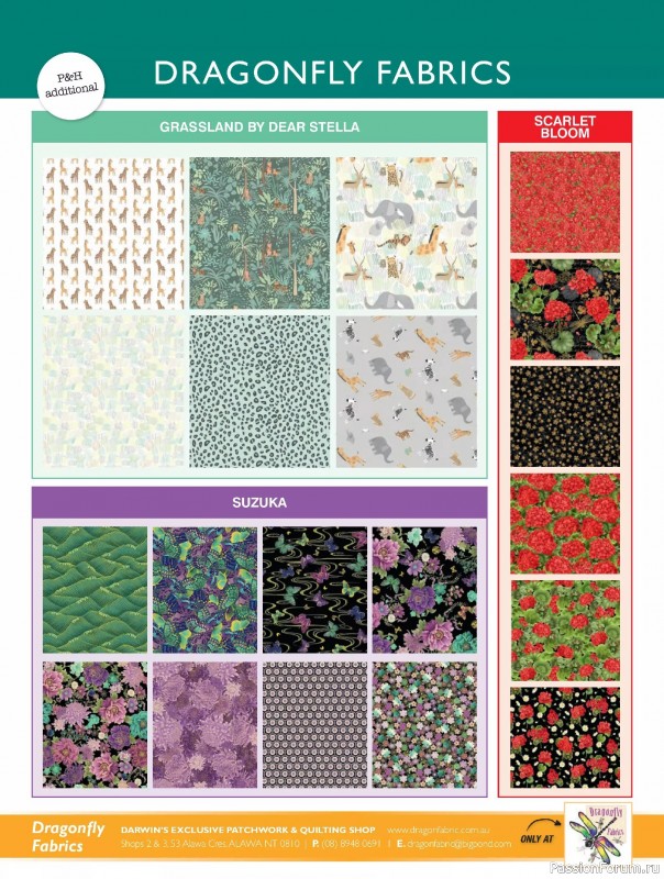 Коллекция проектов для рукодельниц в журнале «Quilters Companion №134 2025»